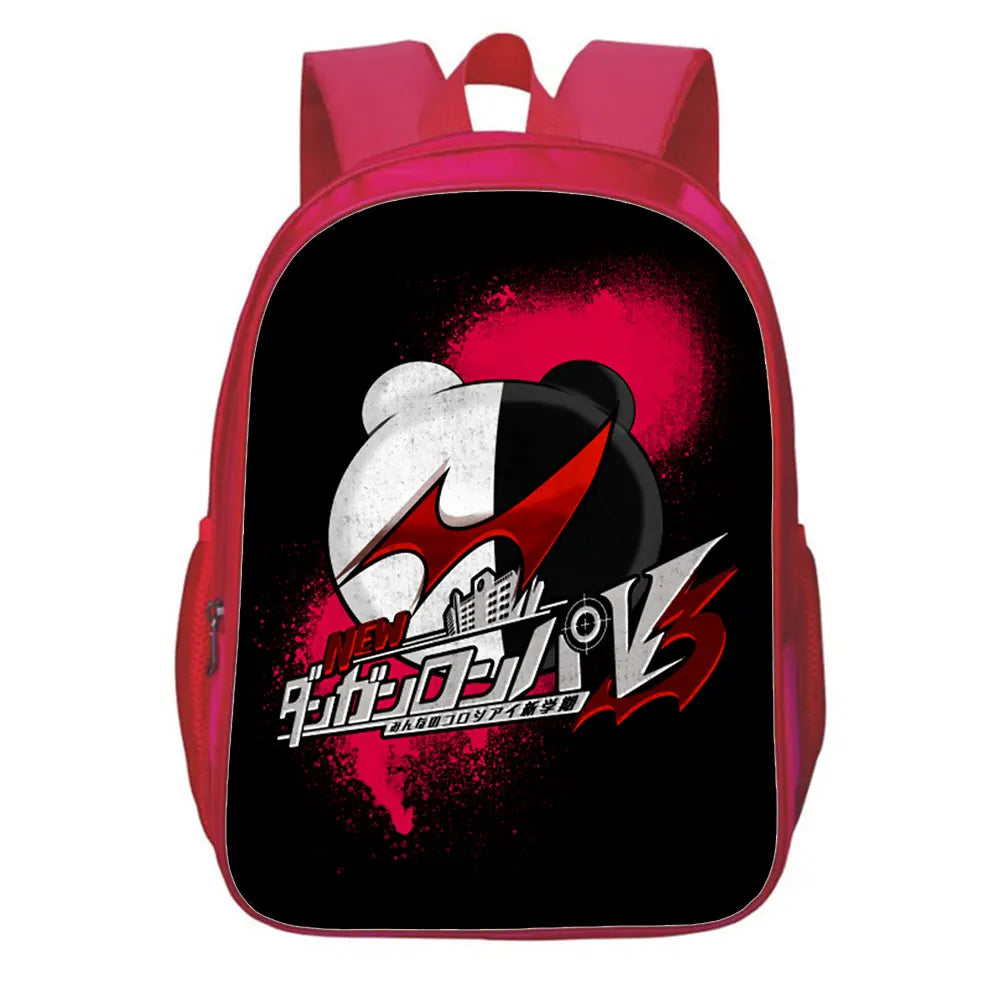 Danganronpa Cartoon Backpack 13 Inches
