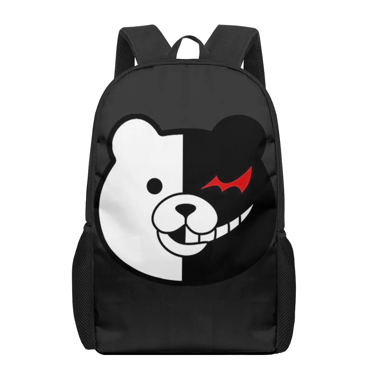 Monokuma 3D Print School Bag for Boys Girls