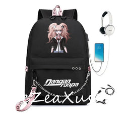 Danganronpa School Backpack for Teenage Girls Boys