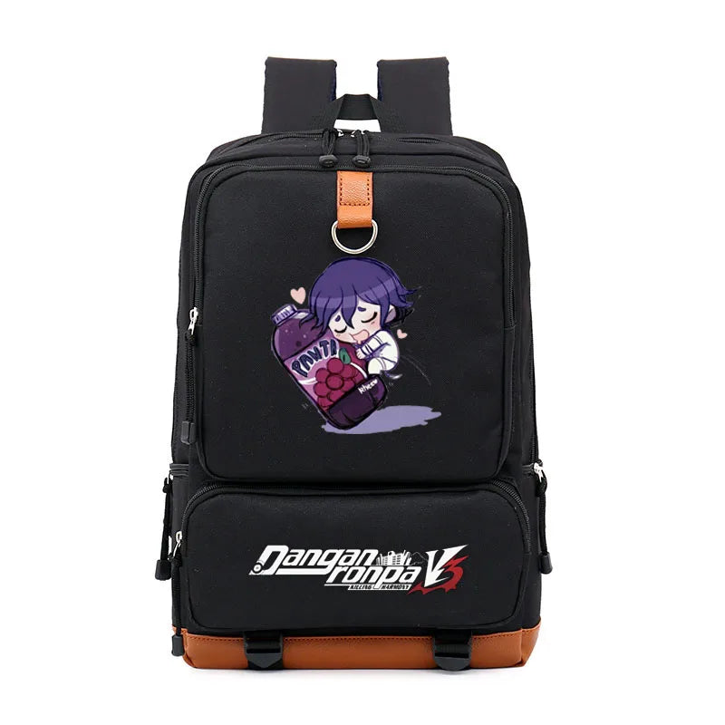 Danganronpa Large Capacity Oxford Cloth Backpack for Men