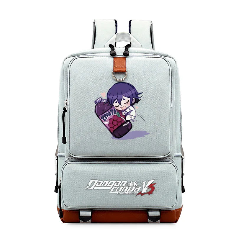 Danganronpa Large Capacity Oxford Cloth Backpack for Men