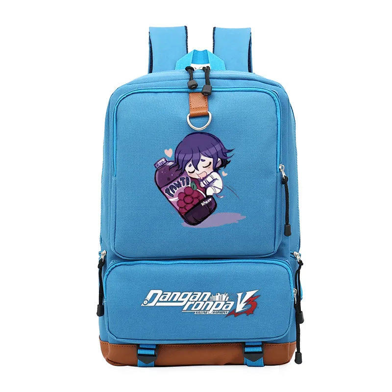 Danganronpa Large Capacity Oxford Cloth Backpack for Men