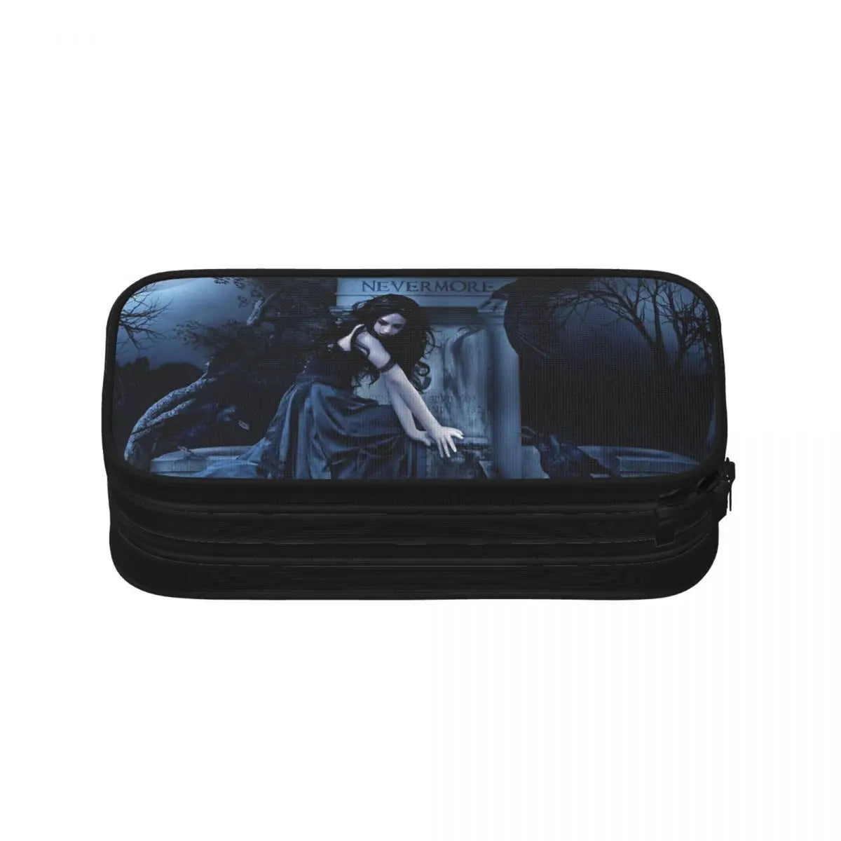 Gothic Pen Box Anime Zipper Bag