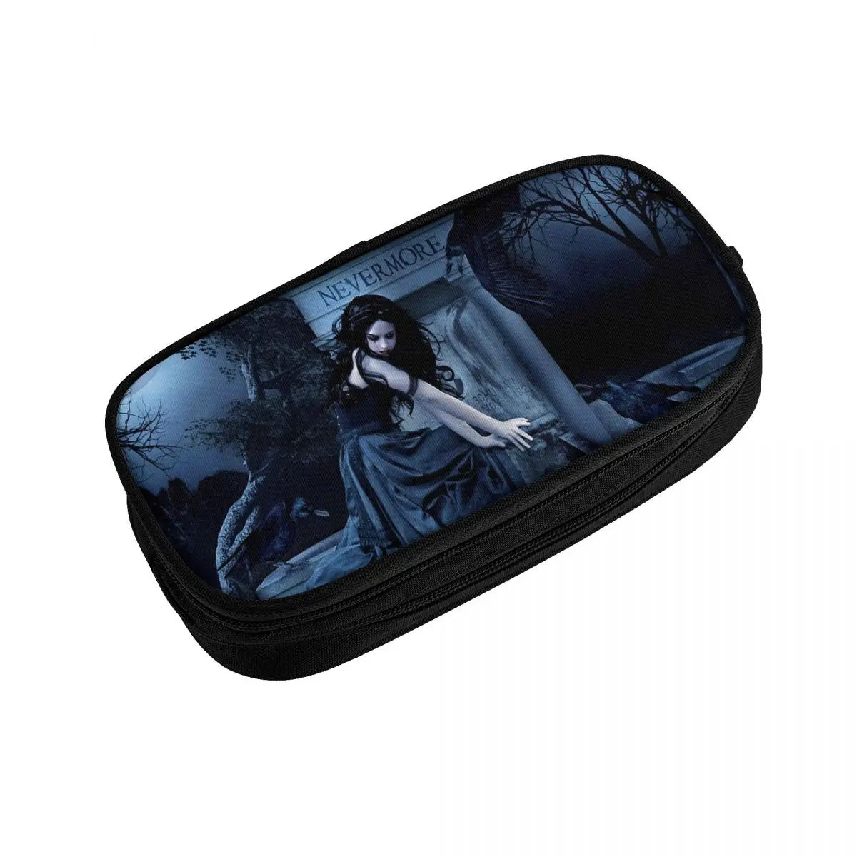 Gothic Pen Box Anime Zipper Bag