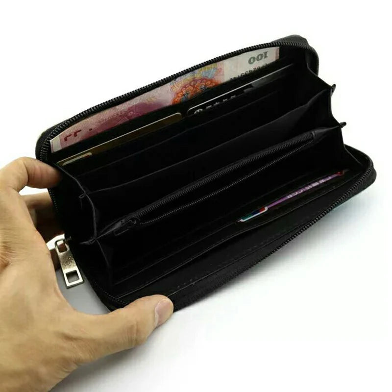 Date A Live Anime Kurumi Long Wallet Zip Clutch Purse