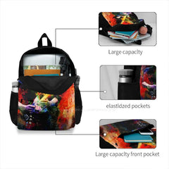 David Gilmour Album Tour Samdaya Teen College Student Backpack