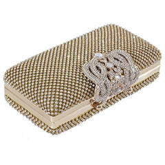 Rhinestone Evening Bag Clutch Purse - Party Bridal Prom