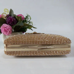 Rhinestone Evening Clutch Purse for Party Bridal Prom