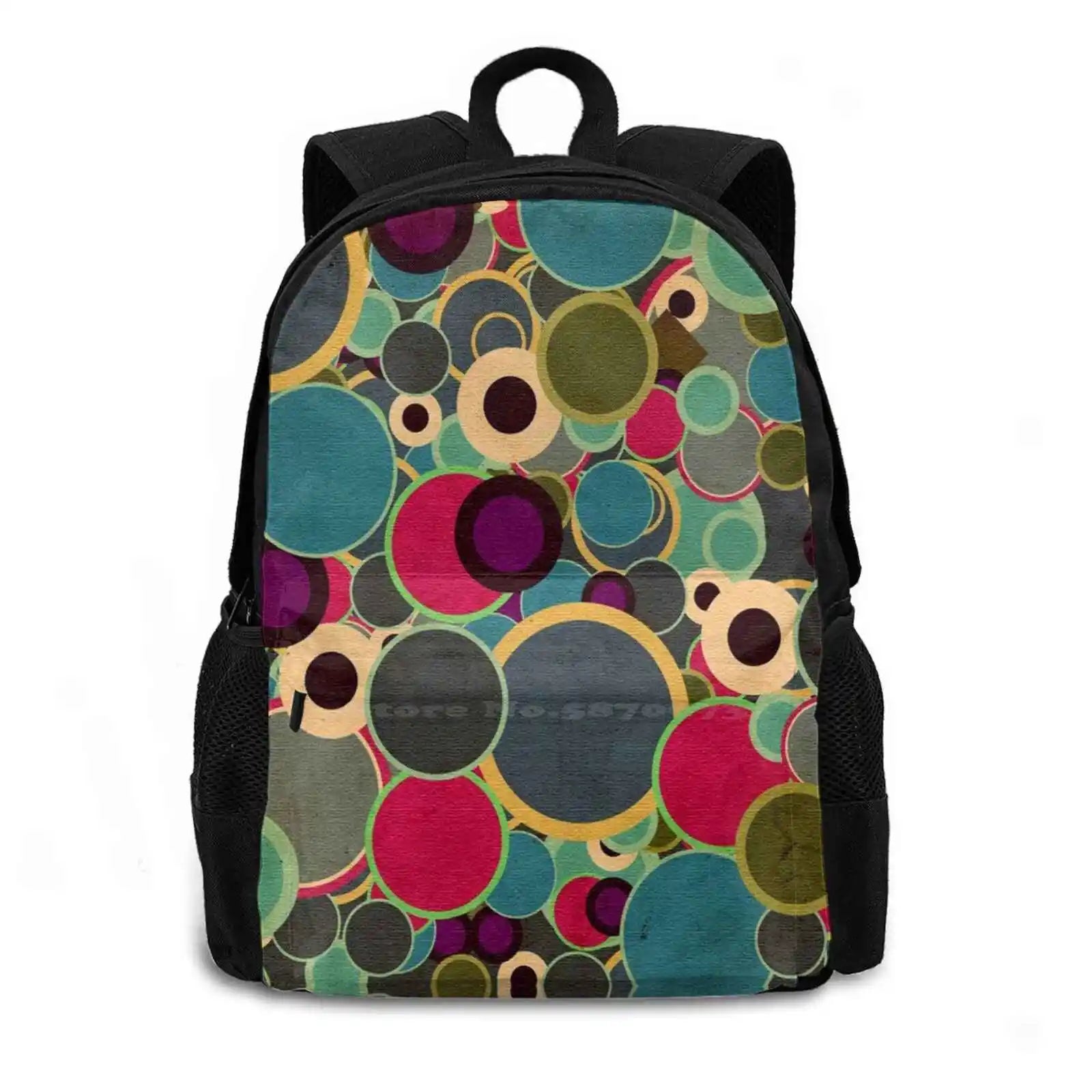 Polka Dot College Student Backpack