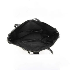 Luminous PU Leather Handbag Geometric Shoulder Bag