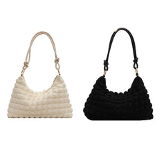 Pleated Cloud Bag Large Capacity Tote Underarm Shoulder Bag