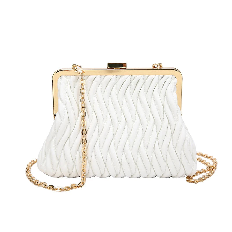 Women Chain Crossbody Shoulder Leather Bag Lady Hasp Lock Tote Purse Handbag