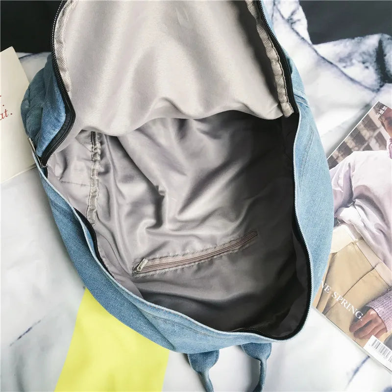 Canvas Backpack Shoulder Bags for Women
