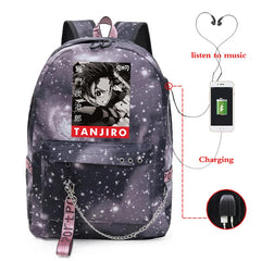 Demon Slayer Anime Backpack for Teenager Gift
