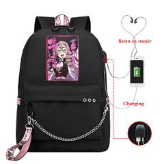 Demon Slayer Canva Bag for Teen Girl