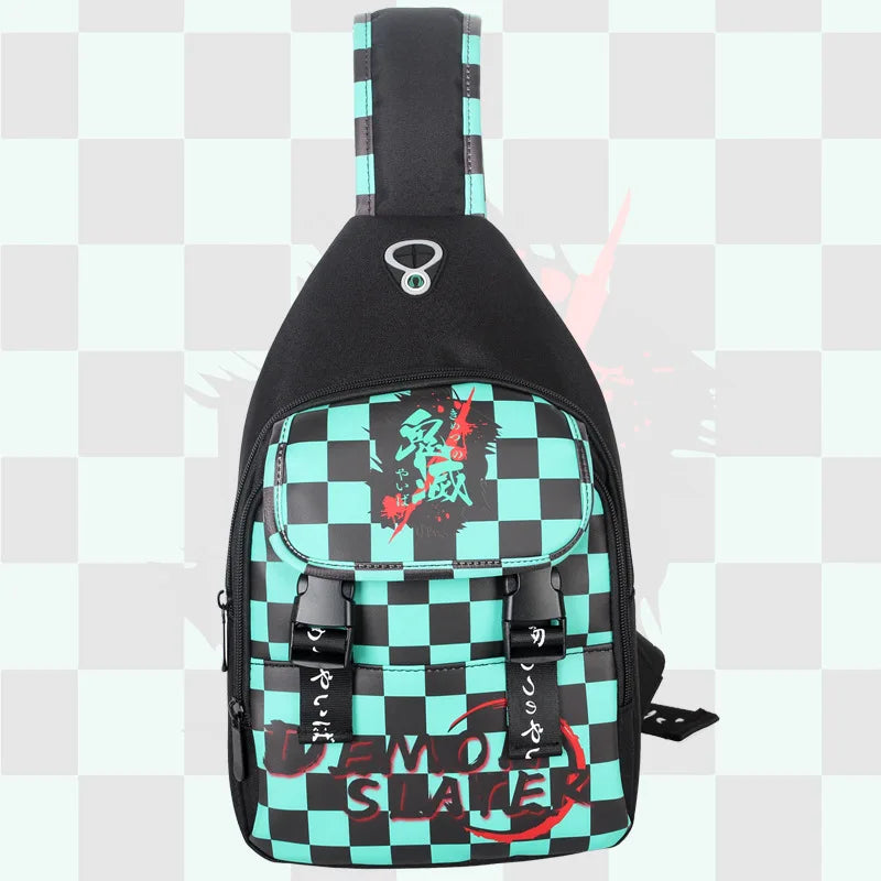 Demon Slayer Tanjirou Cosplay Shoulder Bag