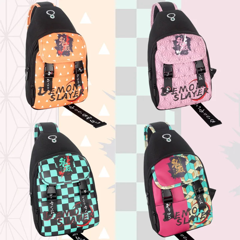 Demon Slayer Tanjirou Cosplay Shoulder Bag