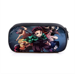 Demon Slayer Pencil Case Zipper Bag Storage