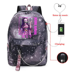Demon Slayer Manga Backpack for Students