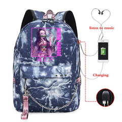 Demon Slayer Manga Backpack for Students
