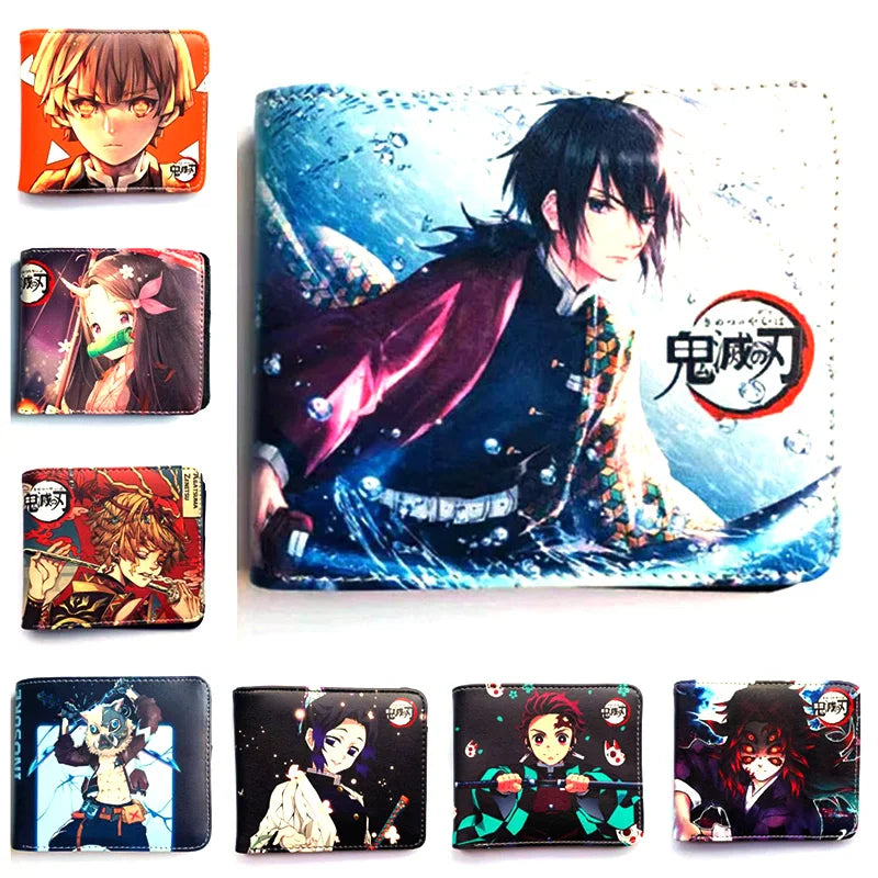 Demon Slayer Tanjirou Nezuko Giyuu Zenitsu Shinobu Wallet
