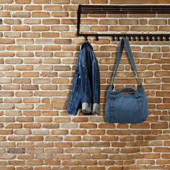 Denim Slouch Bag Casual Jean Fabric Handbag