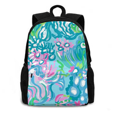 Large Capacity Backpack Laptop Travel Bags Preppy Summer Decor