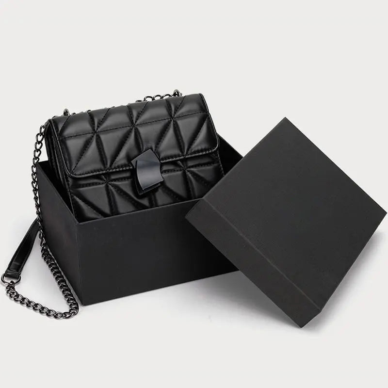 Rhombic Crossbody Bag Chain Small Messenger Lady Shoulder Tote