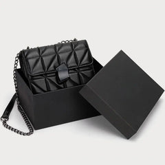 Rhombic Crossbody Bag Chain Small Messenger Lady Shoulder Tote