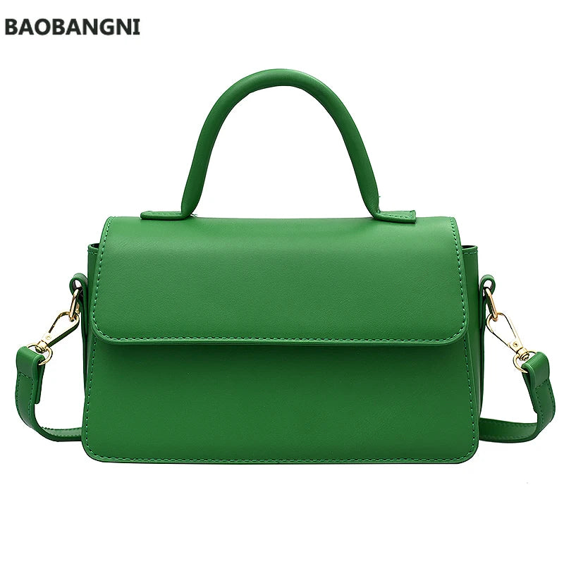 Small Green Crossbody Shoulder Bag for Women