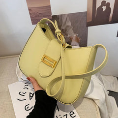 Small PU Leather Underarm Bag for Women