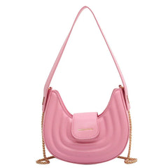 High-Grade Women's Net Red Chain Messenger Bag - Versatile Shoulder Armpit Bag