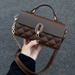 Brown Women Handbag Single-Shoulder Crossbody Bag