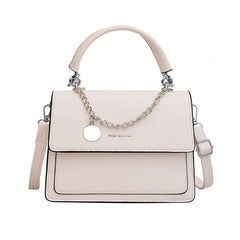 Square Tote Bags Handbags and Purses High PU Leather Shoulder Messenger Bag