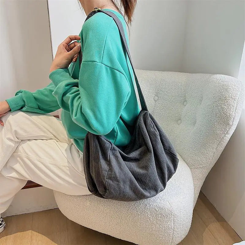 Canvas Totes Women's Shoulder Bag Casual Handbag