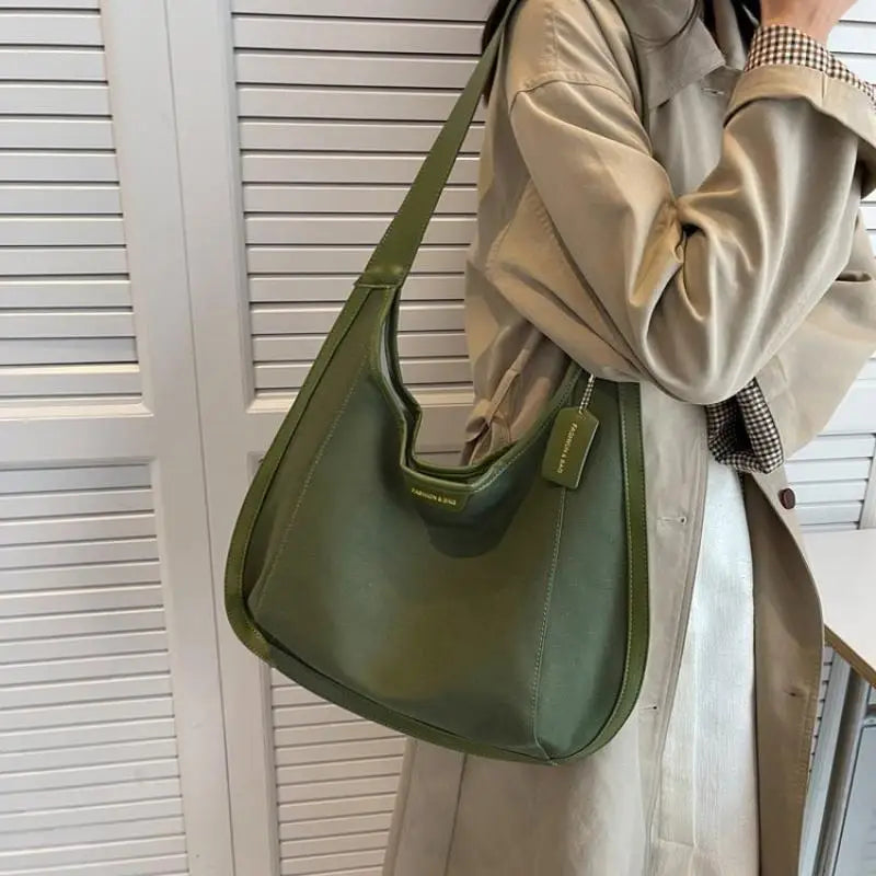 Canvas Handbag Shoulder Bag Large Capacity Ladies Shopping Bags