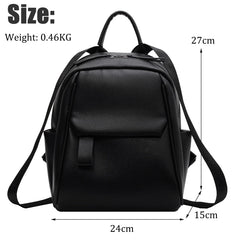 Mini Leather Backpack Women Small Bag Shoulder Girl Purses