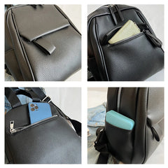 Mini Leather Backpack Women Small Bag Shoulder Girl Purses