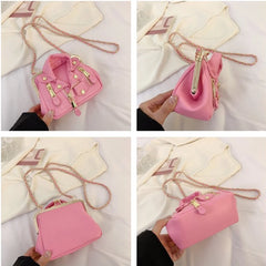 Women's Shoulder Messenger Bag Small Chain Tote Crossbody Bag