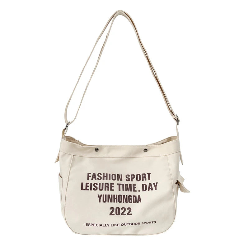 Vintage Shoulder Bag Large Tote Crossbody Japanese Handbag