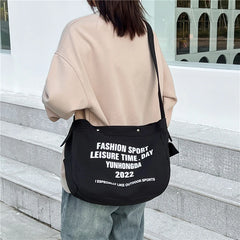Vintage Shoulder Bag Large Tote Crossbody Japanese Handbag