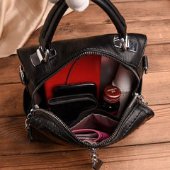 Leather Shoulder Crossbody Bag for Women Big Tote Sac Handbags KL803