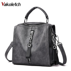 Leather Shoulder Crossbody Bag for Women Big Tote Sac Handbags KL803