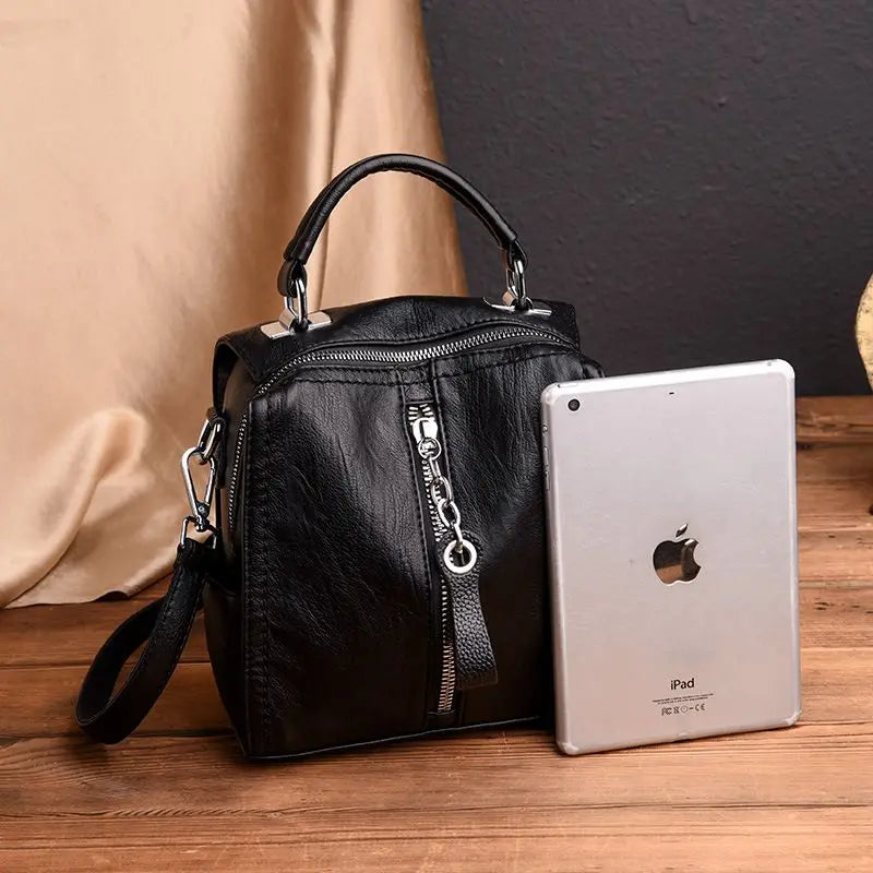 Leather Shoulder Crossbody Bag for Women Big Tote Sac Handbags KL803