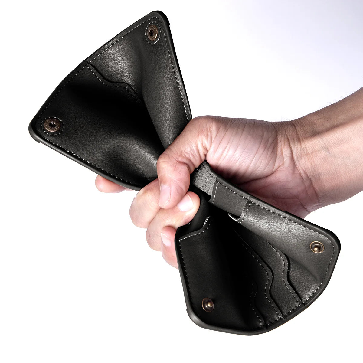 Leather Passport Cover Plain Passport Case Unisex Holder
