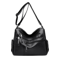 Leather Women's Messenger Bag Crossbody Shoulder Handbag