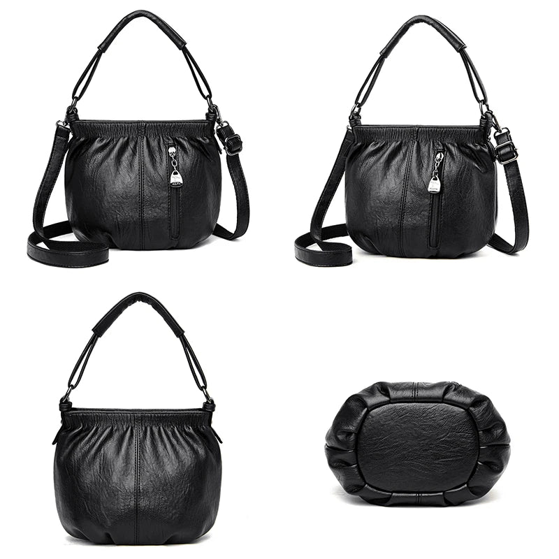Leather Shoulder Bags for Women Small Crossbody Bag