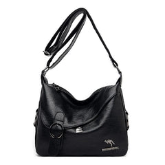 High Leather Shoulder Crossbody Bags for Women Tote Bag