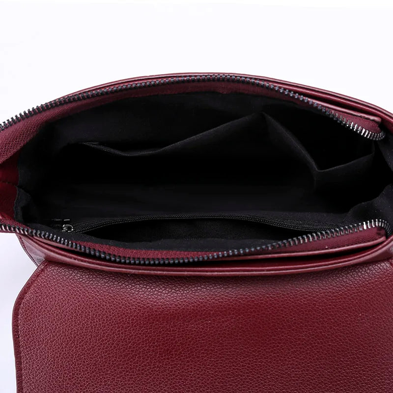 High PU Leather Totes Ladies Shoulder Bag Bucket Bag Small Crossbody Bags