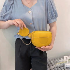 Leather Waist Bag Female Chest Bags Belt Bag Lady Small Bags for Women
